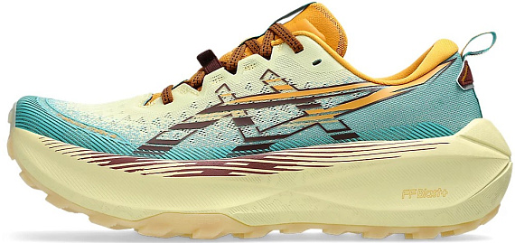 Кроссовки мужские ASICS Trabuco Max 4 Yellow/Dark Red Planet - Фото 4 большая