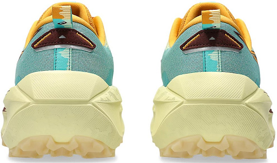 Кроссовки мужские ASICS Trabuco Max 4 Yellow/Dark Red Planet - Фото 6 большая