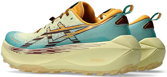 Кроссовки мужские ASICS Trabuco Max 4 Yellow/Dark Red Planet - Фото 7 большая