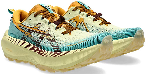 Кроссовки мужские ASICS Trabuco Max 4 Yellow/Dark Red Planet - Фото 8 большая