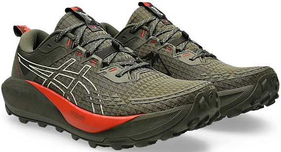 Кроссовки мужские ASICS Gel-Trabuco 13 Brown Stone/Wheat Yellow - Фото 2 большая