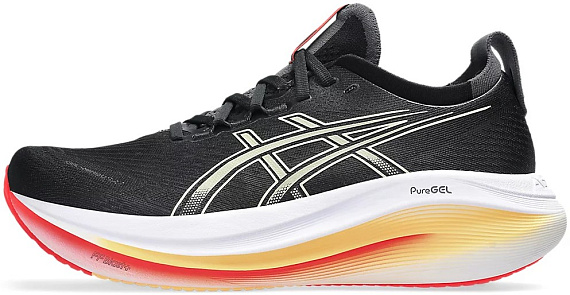 Кроссовки мужские ASICS Gel-Nimbus 27 Black/Khaki - Фото 2 большая