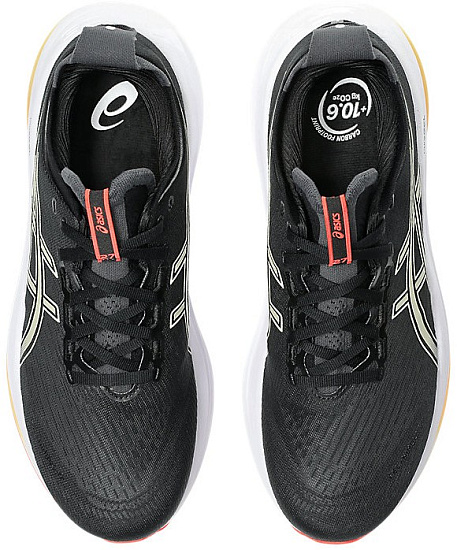 Кроссовки мужские ASICS Gel-Nimbus 27 Black/Khaki - Фото 4 большая