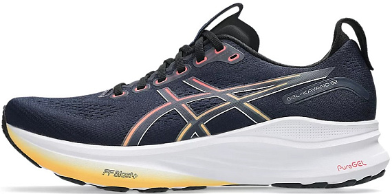 Кроссовки мужские ASICS Gel-Kayano 32 Midnight/Black - Фото 2 большая