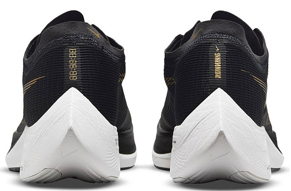 Кроссовки мужские Nike ZoomX Vaporfly Next% 2 Black/Metallic Gold Coin/White - Фото 6 большая