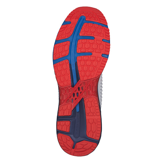 Кроссовки мужские ASICS Gel-Kayano 25 White/Blue Print - Фото 3 большая