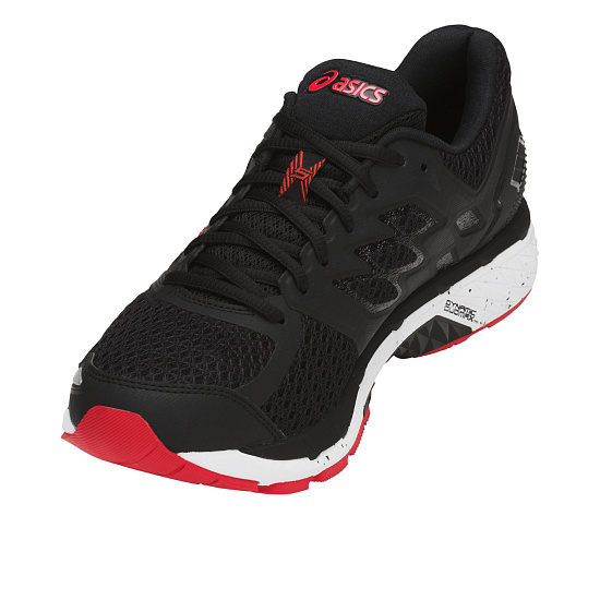Кроссовки мужские ASICS Gt-3000 5 Black/Red Alert - Фото 3 большая
