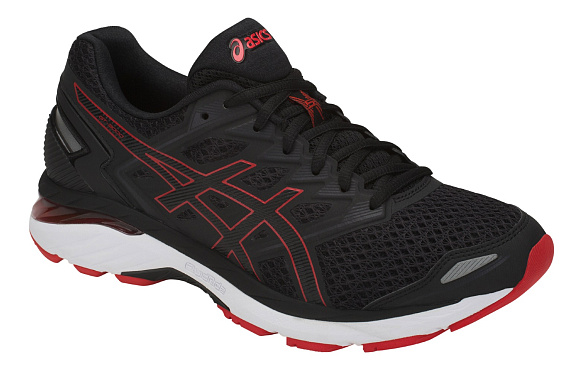 Кроссовки мужские ASICS Gt-3000 5 Black/Red Alert - Фото 4 большая