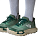 Кроссовки мужские The North Face Vectiv Enduris 4 Green Clay/Duck - Фото 3 малая