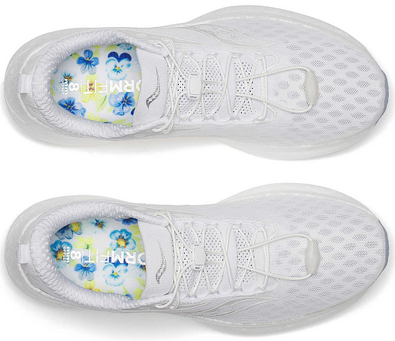 Кроссовки мужские Saucony Ride 18 Summer Cool White - Фото 5 большая