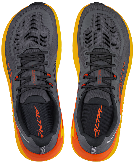 Кроссовки мужские Altra Paradigm 7 Gray/Orange - Фото 5 большая