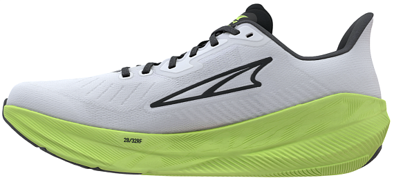 Кроссовки мужские Altra Experience Flow White/Lime - Фото 3 большая