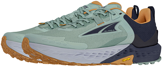 Кроссовки мужские Altra Timp 5 Green/Gray - Фото 4 большая