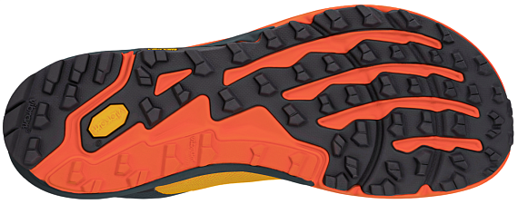 Кроссовки мужские Altra Timp 5 Orange/Teal - Фото 2 большая
