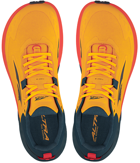 Кроссовки мужские Altra Timp 5 Orange/Teal - Фото 5 большая