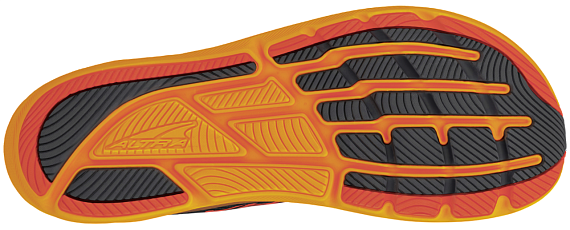 Кроссовки мужские Altra Torin 8 Black/Orange - Фото 2 большая