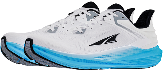 Кроссовки мужские Altra Torin 8 White/Blue - Фото 4 большая