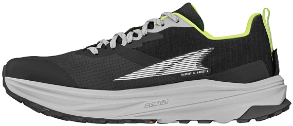 Кроссовки мужские Altra Mont Blanc Speed Black/Lime - Фото 3 большая