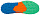 Кроссовки мужские Nike Wildhorse 7 Total Orange/Green Glow/Signal Blue/Obsidian - Фото 4 малая