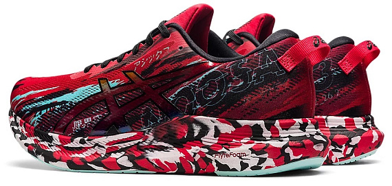 Кроссовки мужские ASICS Noosa Tri 13 Electric Red/Black - Фото 3 большая