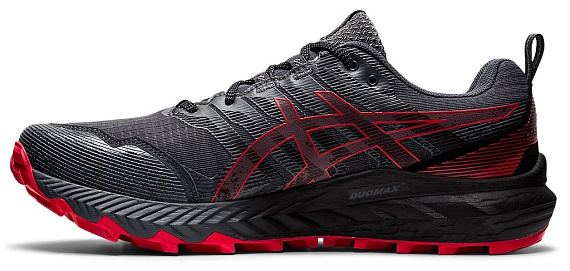 Кроссовки мужские ASICS Gel-Trabuco 9 Carrier Grey/Electric Red - Фото 4 большая