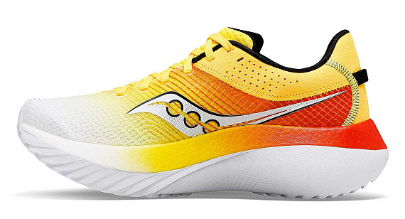 Кроссовки мужские Saucony Kinvara Pro Vizigold/Infrared - Фото 3 большая