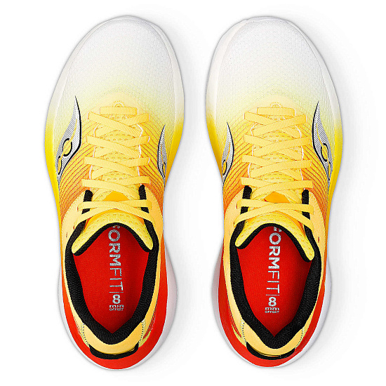 Кроссовки мужские Saucony Kinvara Pro Vizigold/Infrared - Фото 5 большая