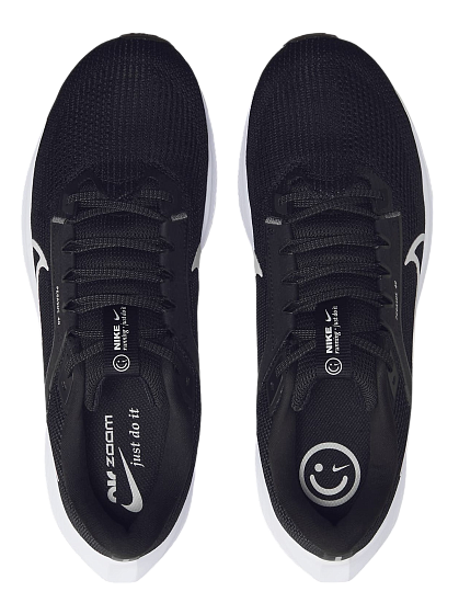 Кроссовки мужские Nike Air Zoom Pegasus 40 Black/White-Iron Grey - Фото 3 большая