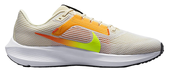 Кроссовки мужские Nike Air Zoom Pegasus 40 White/Multi-Color-Coconut Milk - Фото 2 большая
