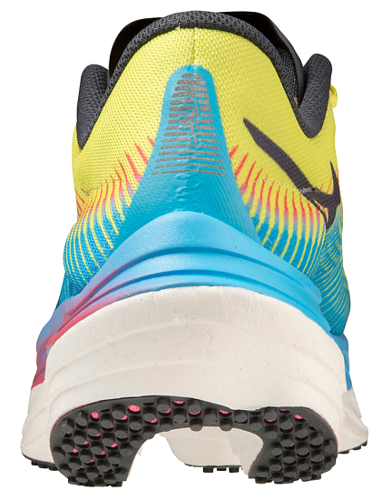 Кроссовки мужские Mizuno Wave Rebellion Pro Bolt2Neon/OBlue/JBlue - Фото 5 большая