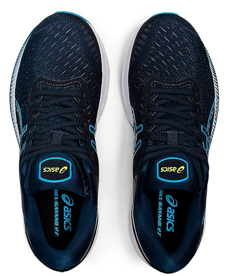 Кроссовки мужские ASICS Gel-Kayano 27 French Blue/Digital Aqua - Фото 4 большая