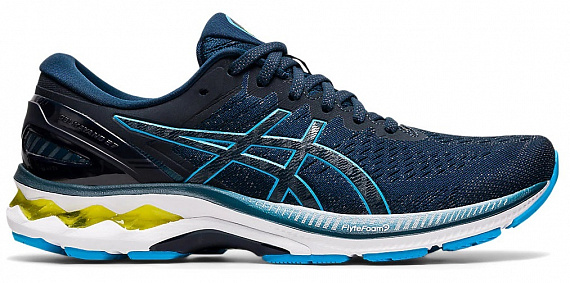 Кроссовки мужские ASICS Gel-Kayano 27 French Blue/Digital Aqua - Фото 1 большая