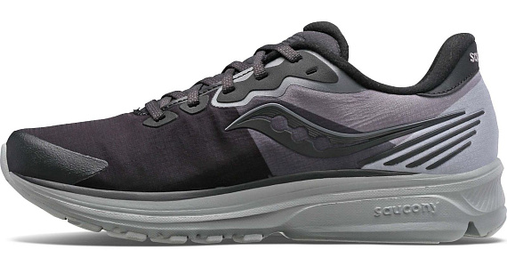 Кроссовки мужские Saucony Ride 14 Run Shield Black - Фото 2 большая