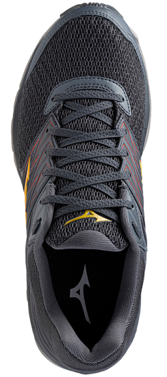 Кроссовки мужские Mizuno Wave Paradox 5 Turbulence/Citrus/Cayenne - Фото 3 большая