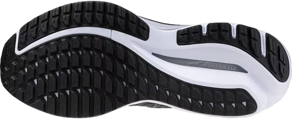 Кроссовки мужские Mizuno Wave Inspire 20 2E Ebony/White/Black - Фото 5 большая