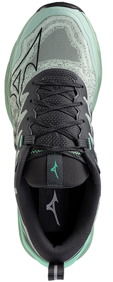 Кроссовки мужские Mizuno Wave Daichi 8 Grayed Jade/Black/Jade Cream - Фото 4 большая