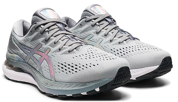 Кроссовки мужские ASICS Gel-Kayano 28 Platinum Piedmont Grey/White - Фото 2 большая