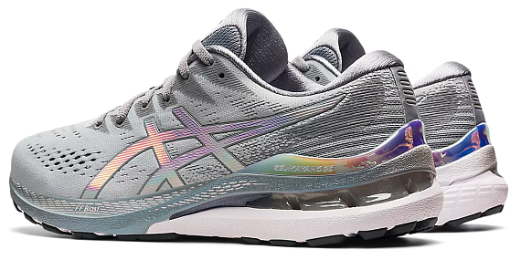 Кроссовки мужские ASICS Gel-Kayano 28 Platinum Piedmont Grey/White - Фото 3 большая