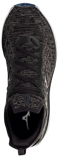 Кроссовки мужские Mizuno Wave Sky Neo 2 т.сер/сер/фиолет - Фото 2 большая