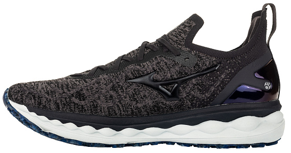 Кроссовки мужские Mizuno Wave Sky Neo 2 т.сер/сер/фиолет - Фото 5 большая