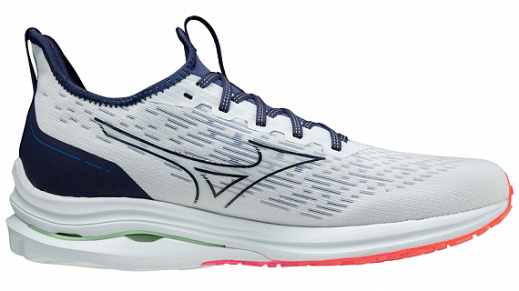 Кроссовки мужские Mizuno Wave Rider Neo 2 св.гол/т.син/роз - Фото 1 большая