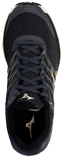 Кроссовки мужские Mizuno Wave Paradox 5 чернильн/беж/бел - Фото 2 большая
