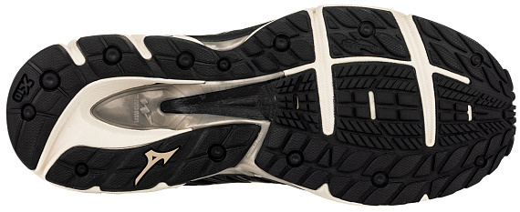 Кроссовки мужские Mizuno Wave Paradox 5 чернильн/беж/бел - Фото 4 большая
