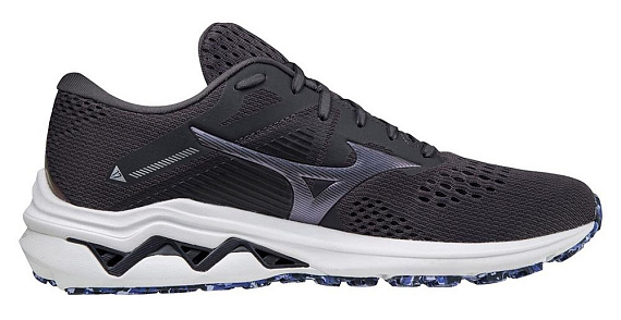 Кроссовки мужские Mizuno Wave Inspire 17 т.сер/фиолет - Фото 2 большая