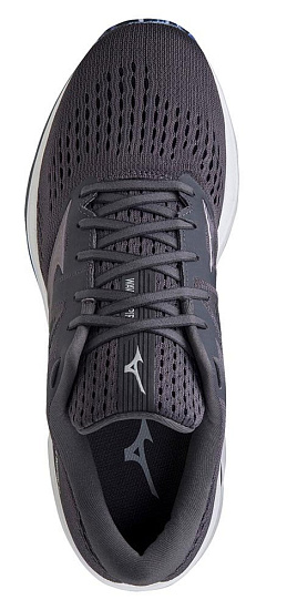 Кроссовки мужские Mizuno Wave Inspire 17 т.сер/фиолет - Фото 5 большая