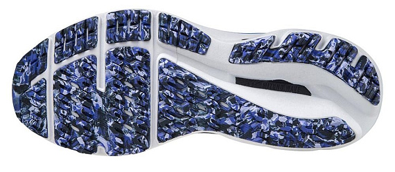 Кроссовки мужские Mizuno Wave Inspire 17 т.сер/фиолет - Фото 6 большая