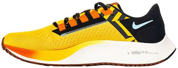 Кроссовки мужские Nike Air Zoom Pegasus 38 University Gold/Orange/Black - Фото 5 большая