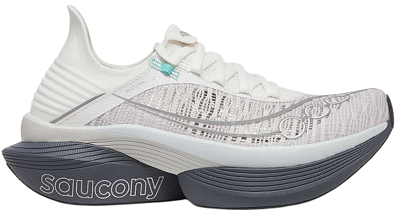 Кроссовки Saucony Endorphin Elite 2 Fog/Cinder - Фото 1 большая