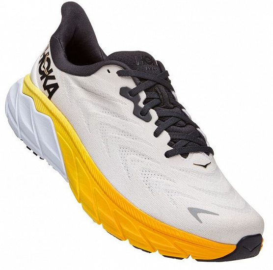 Кроссовки мужские Hoka Arahi 6 Nimbus Cloud/Blanc De Blanc - Фото 1 большая