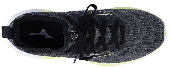 Кроссовки мужские Mizuno Wave Neo Wind UndyedBlk/Luminous - Фото 5 большая